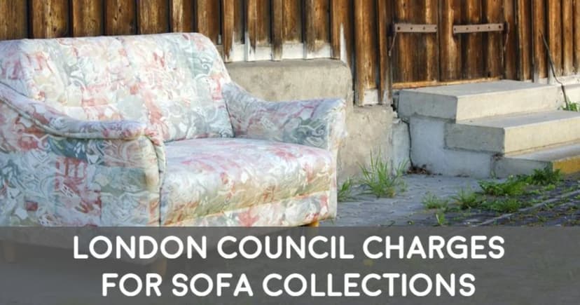 Sofa collection by London councils